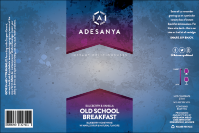 Old School Breakfast at Adesanya Microbrewery and Meadery